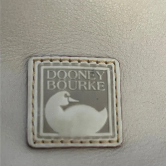 Dooney & Bourke Florentine large leather satchel Oyster color - Picture 11 of 17